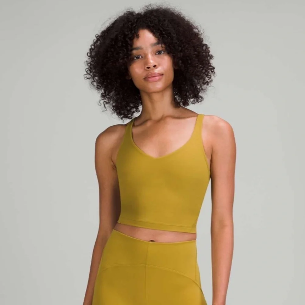 Lululemon Align Tank Top Auric Gold
